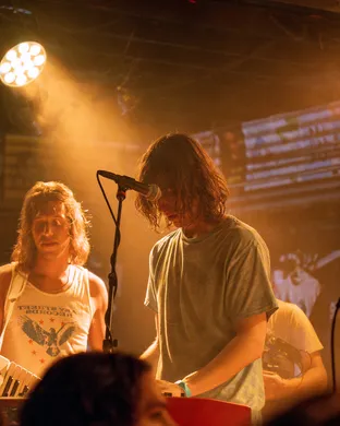 Live concert by Geese - Band