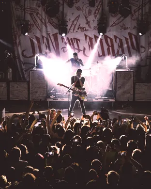 Live concert by Pierce The Veil